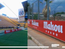 Lonas Mahou para el estadio del Vilareal  (2)